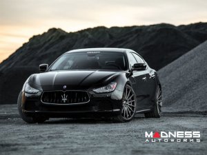 Maserati Ghibli Custom Wheels - VPS-305 by Vossen - Dark Smoke